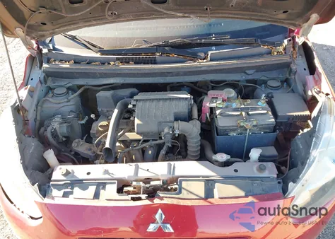 2015 Mitsubishi Mirage Es z USA, uszkodzony, nr VIN ML32A4HJ4FH004382